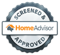 HomeAdvisor Screened & Approved logo